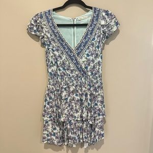 Alice & Olivia floral romper